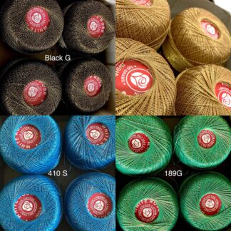 Hand Dyed Cotton Machine Embroidery Thread, Machine Quilting Thread,  Tatting, Crochet, Creative Embroidery, Quilting, Colour Wheel 
